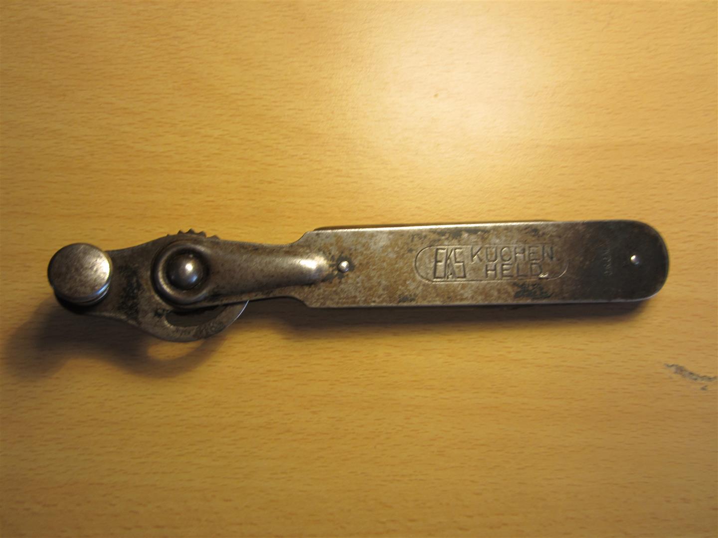 WW2 WH Can Opener stamped D.R.G.M